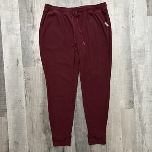 Outdoor Research Trail Mix Joggers Womens XL Waffle Fleece Grid Hiking Thermal